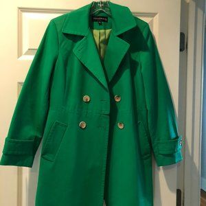 Green Women's Peacoat